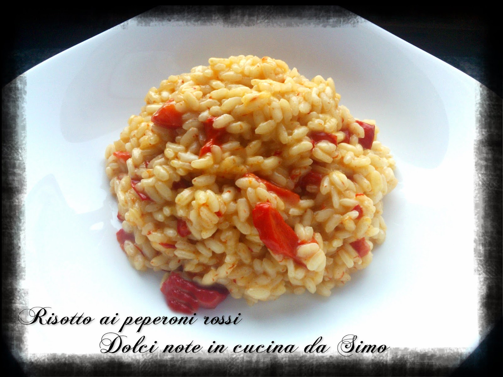 Risotto ai peperoni rossi