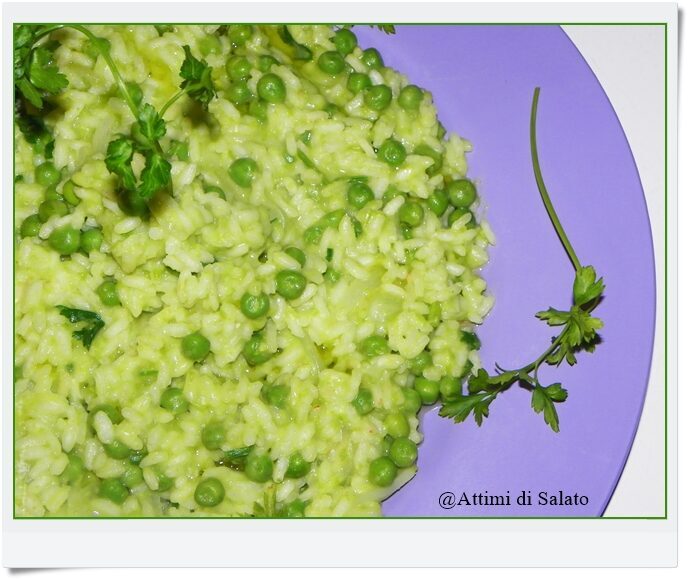 Risotto ai piselli
