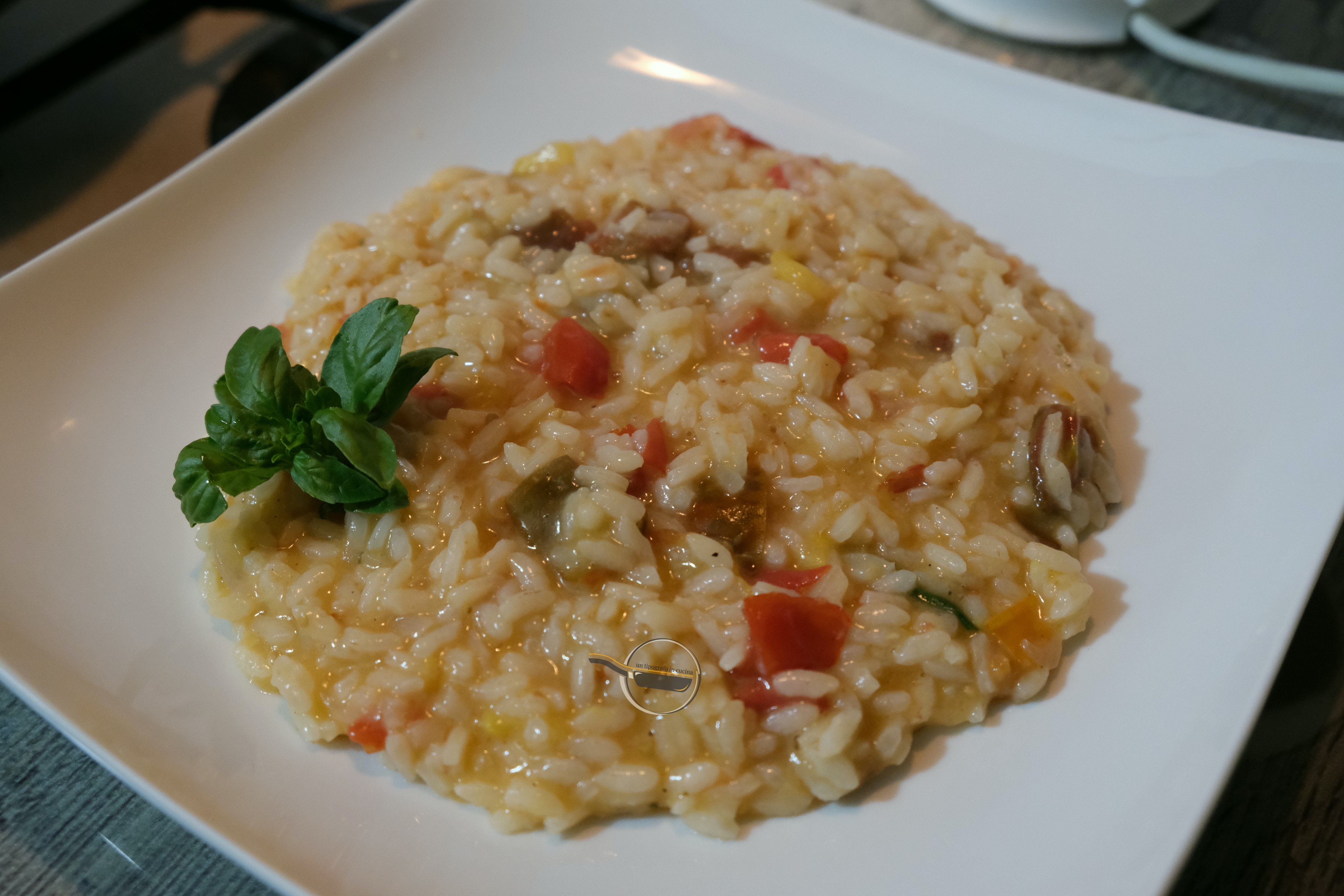 Risotto ai pomodori e filetti di alici…