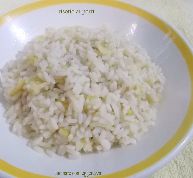 Risotto ai porri