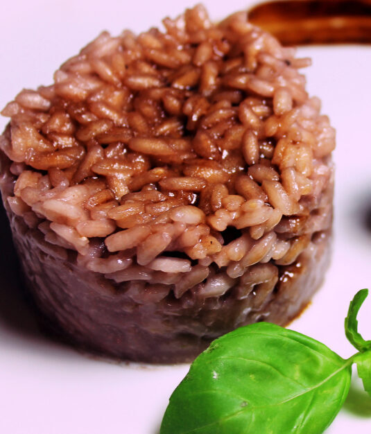 Risotto al barolo