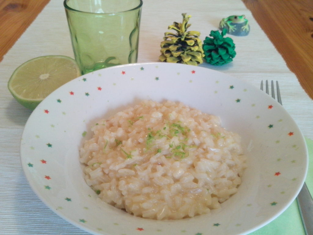 Risotto al bergamotto