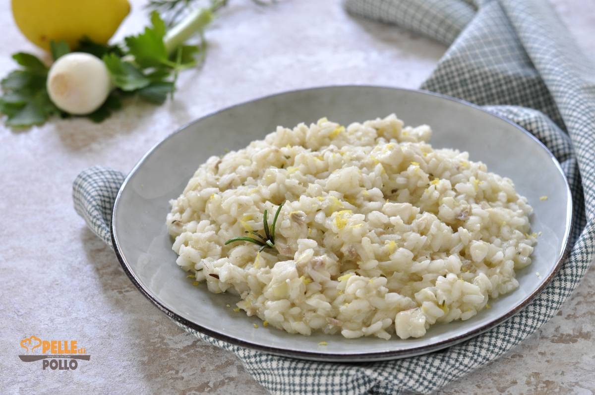 Risotto al branzino