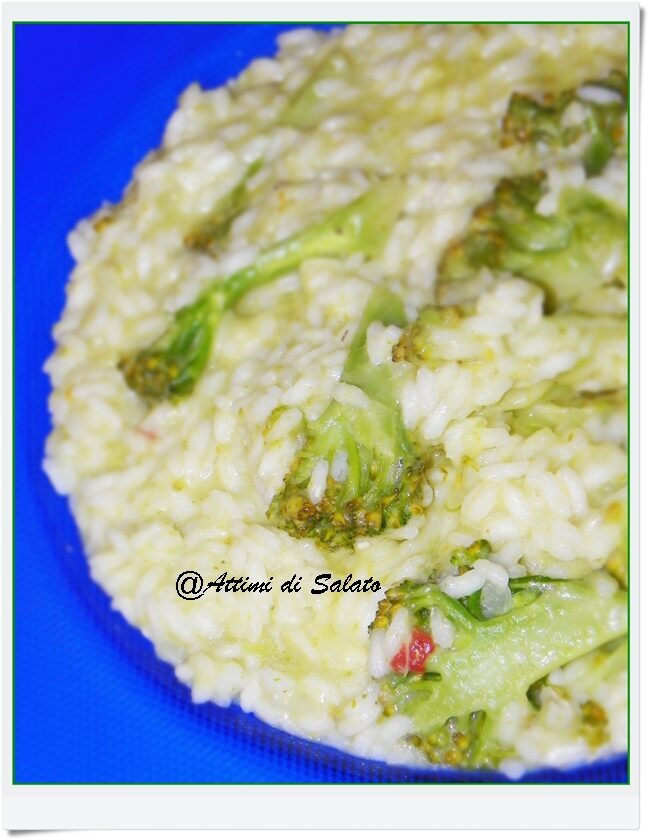 Risotto al broccolo siciliano