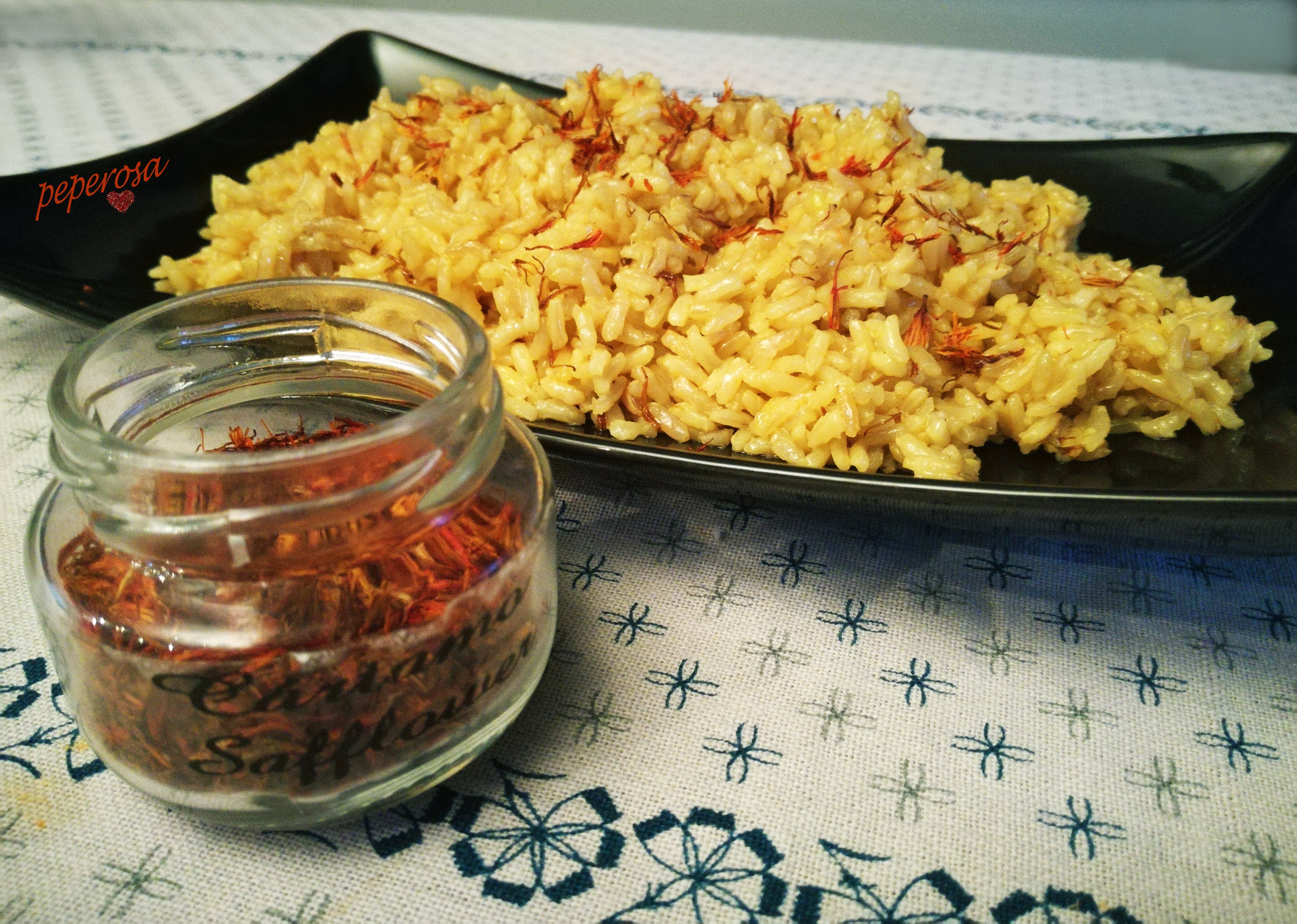 Risotto al cartamo