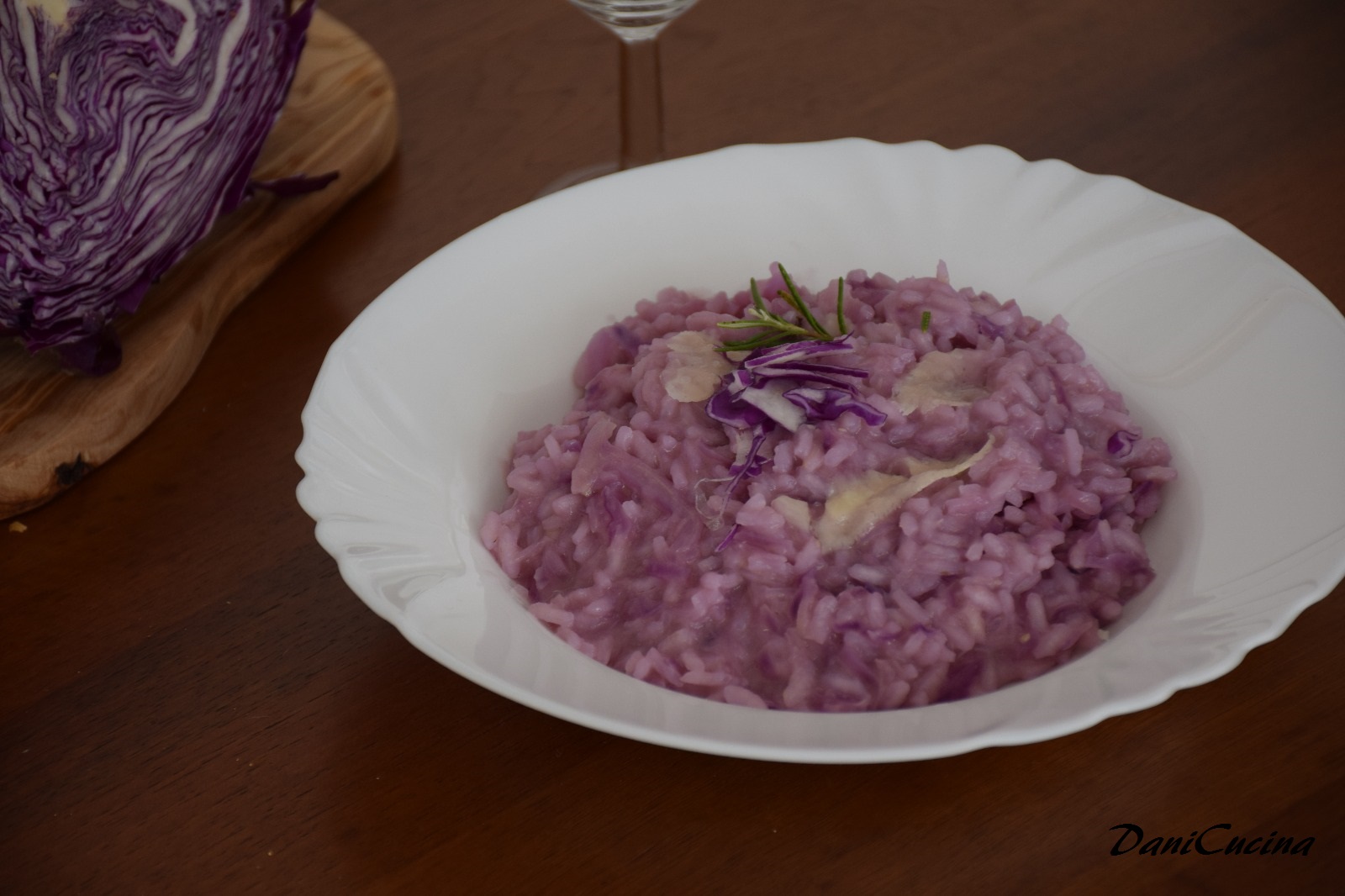 Risotto al cavolo rosso (o cavolo viola)