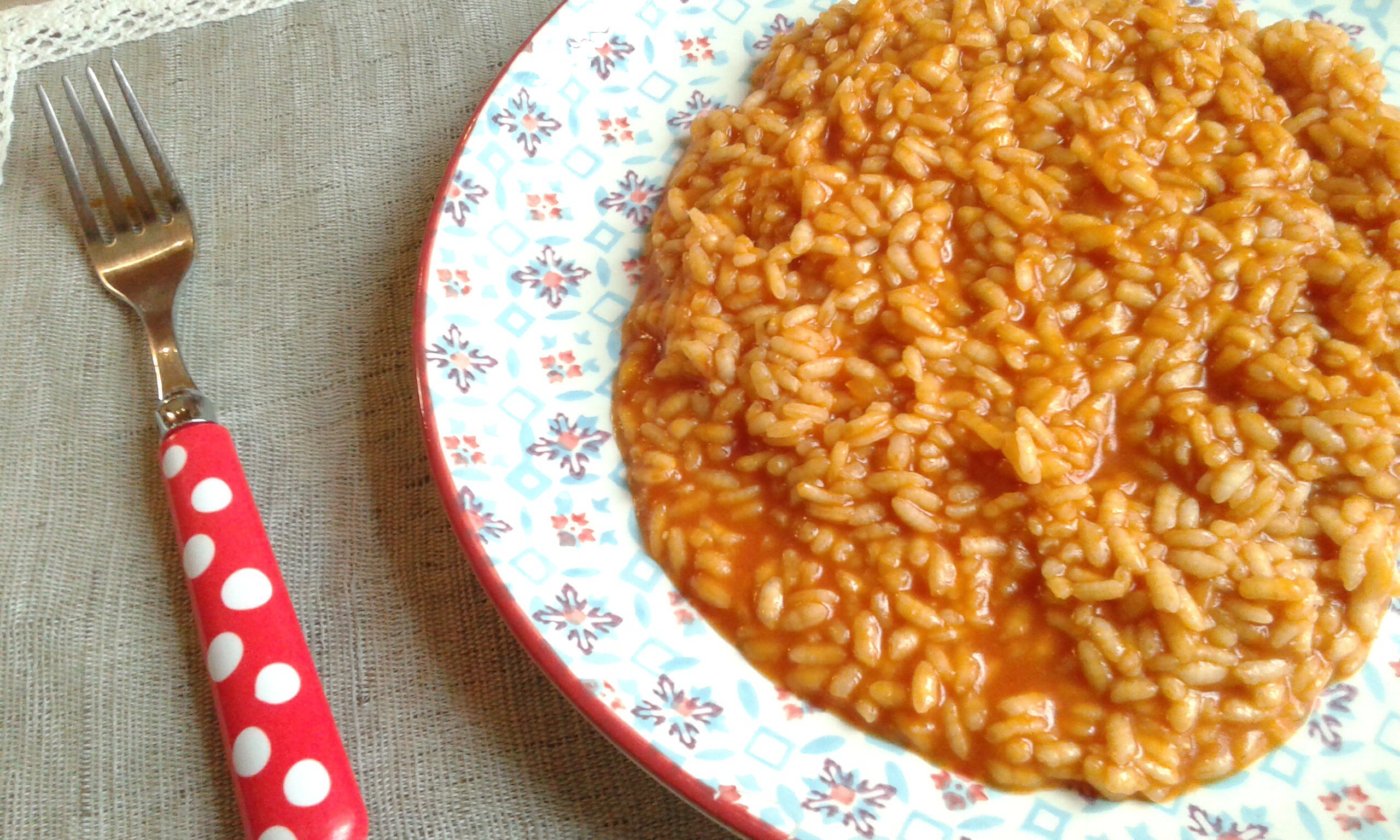 Risotto al Doppio Concentrato di pomodoro