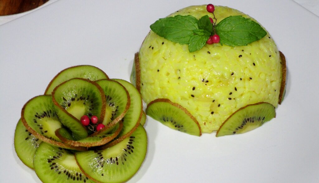 Risotto al kiwi