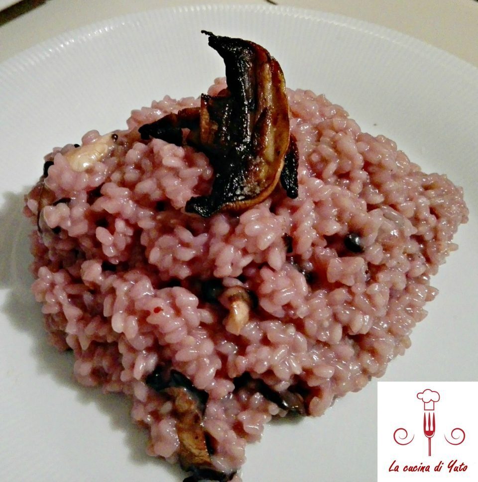 Risotto al lambrusco