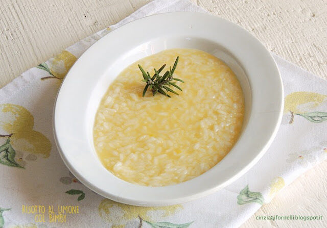 Risotto al limone col Bimby