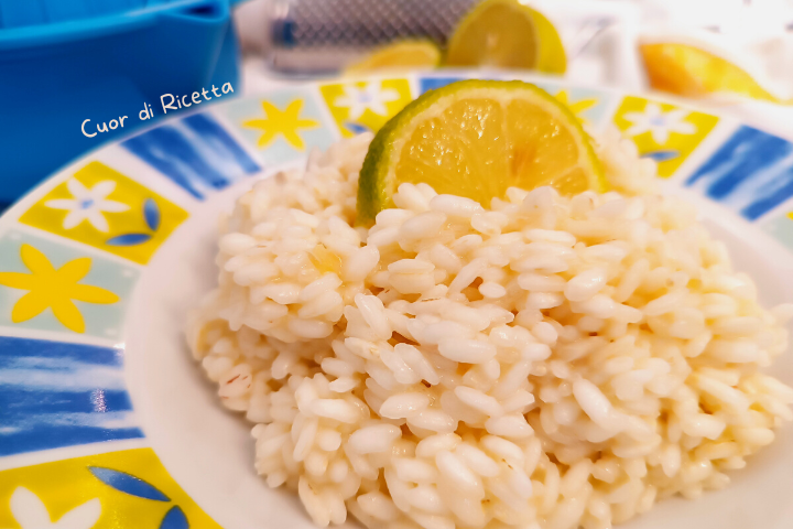 Risotto al limone cremoso