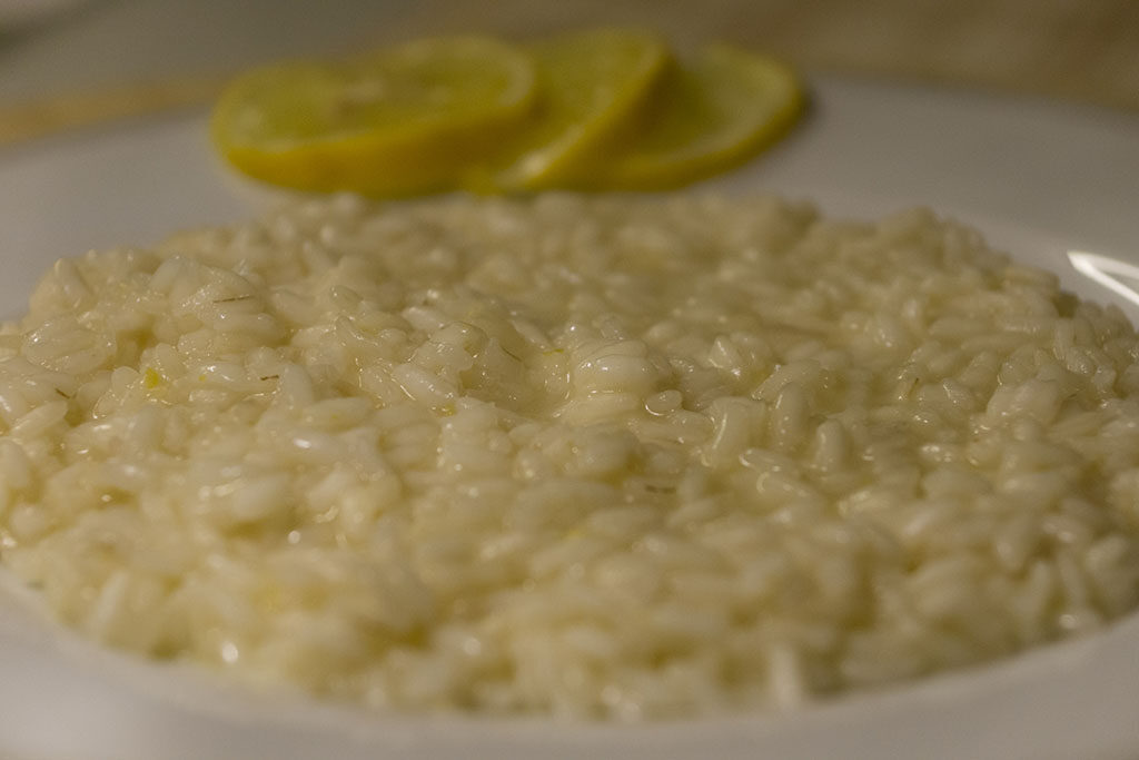 Risotto al limone – ricetta facile e leggera