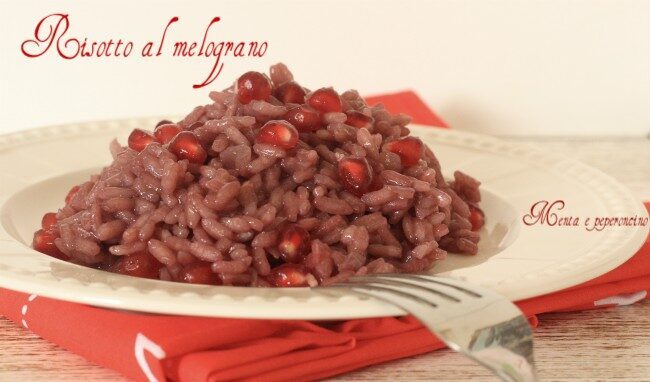 Risotto al melograno