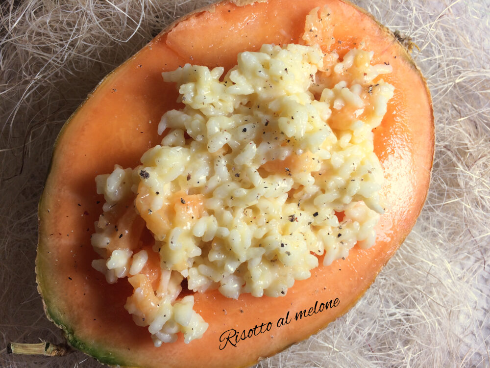 Risotto al melone