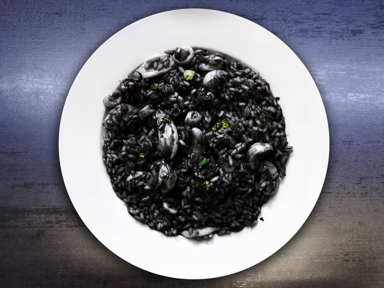 Risotto al nero di seppia