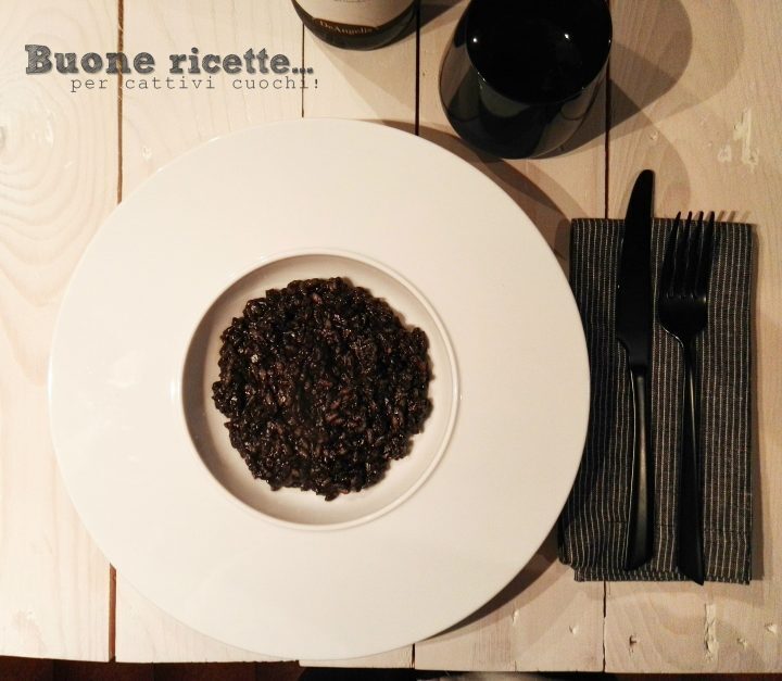 Risotto al nero di seppia