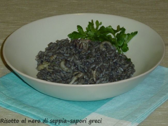 Risotto al nero di seppia