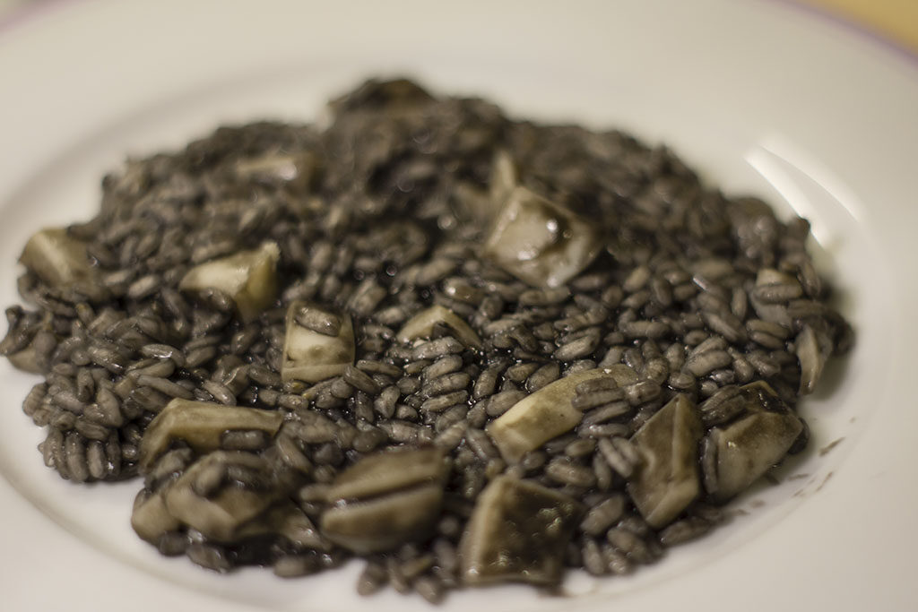 Risotto al nero di seppia