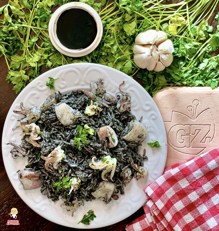 Risotto al nero di seppia