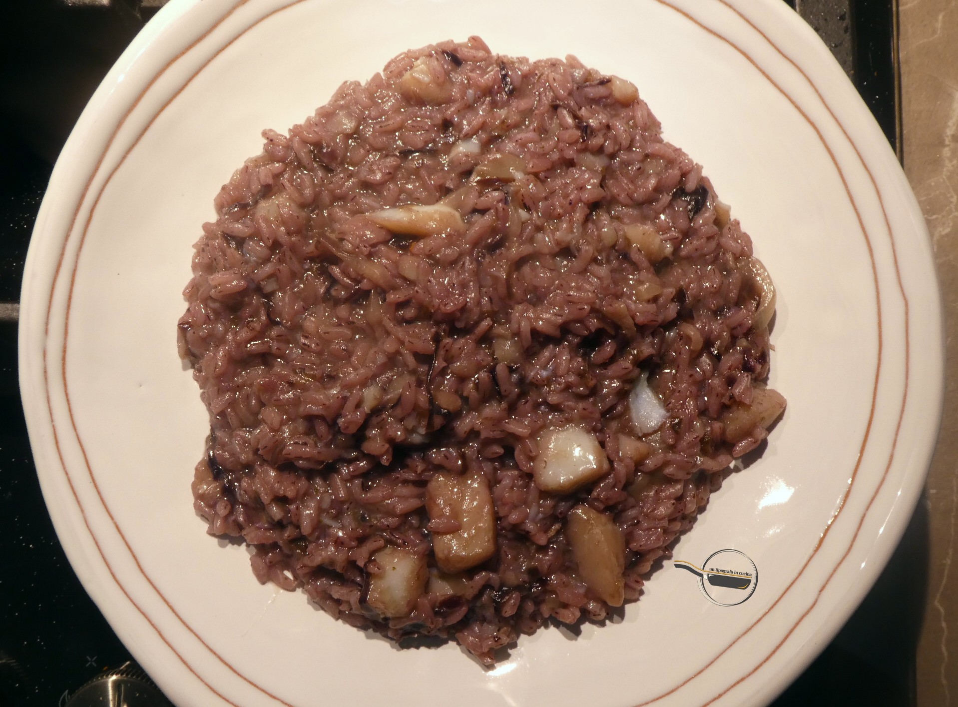 Risotto al pesce persico