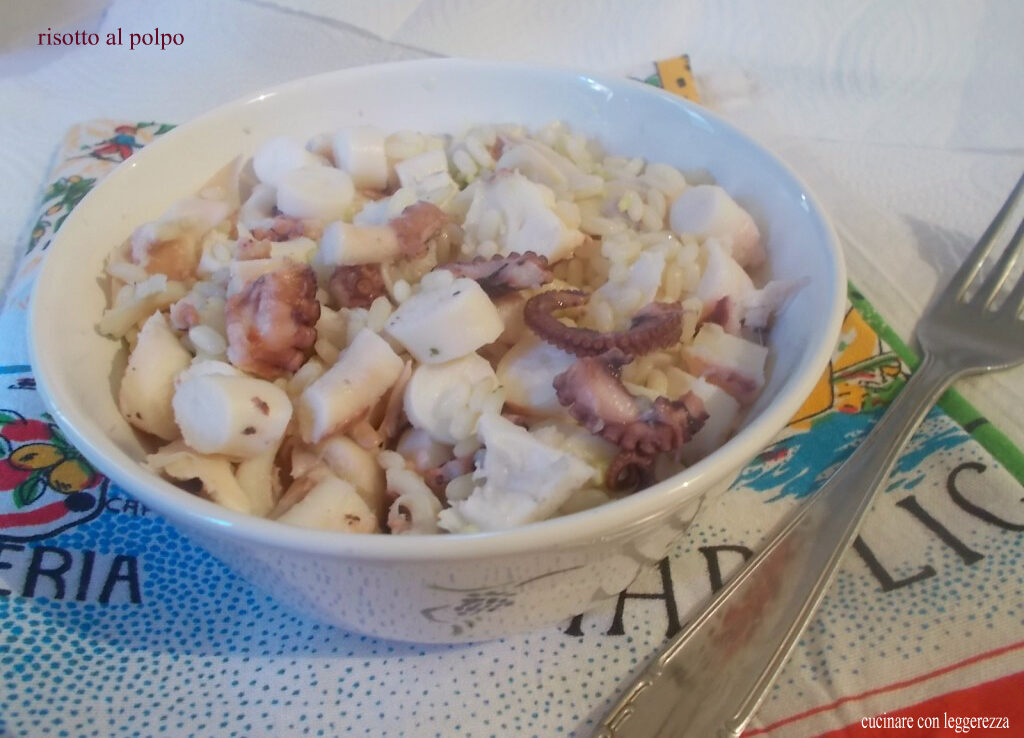 Risotto al polpo