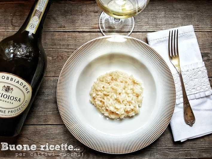 Risotto al prosecco