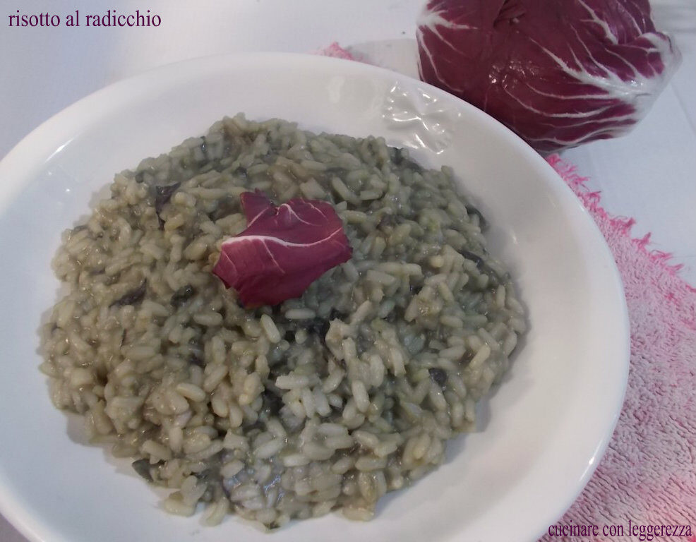 Risotto al radicchio
