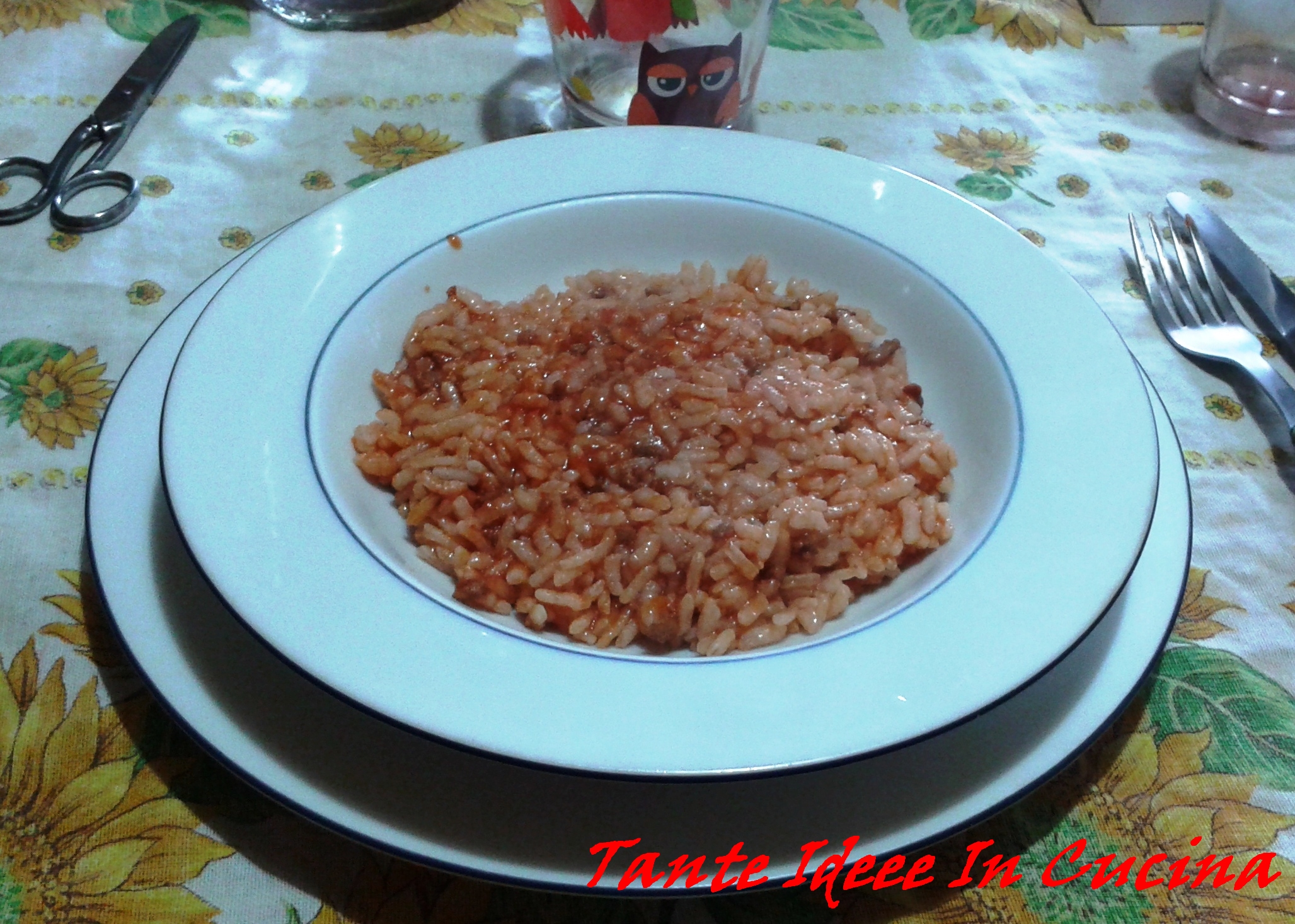 Risotto al ragù
