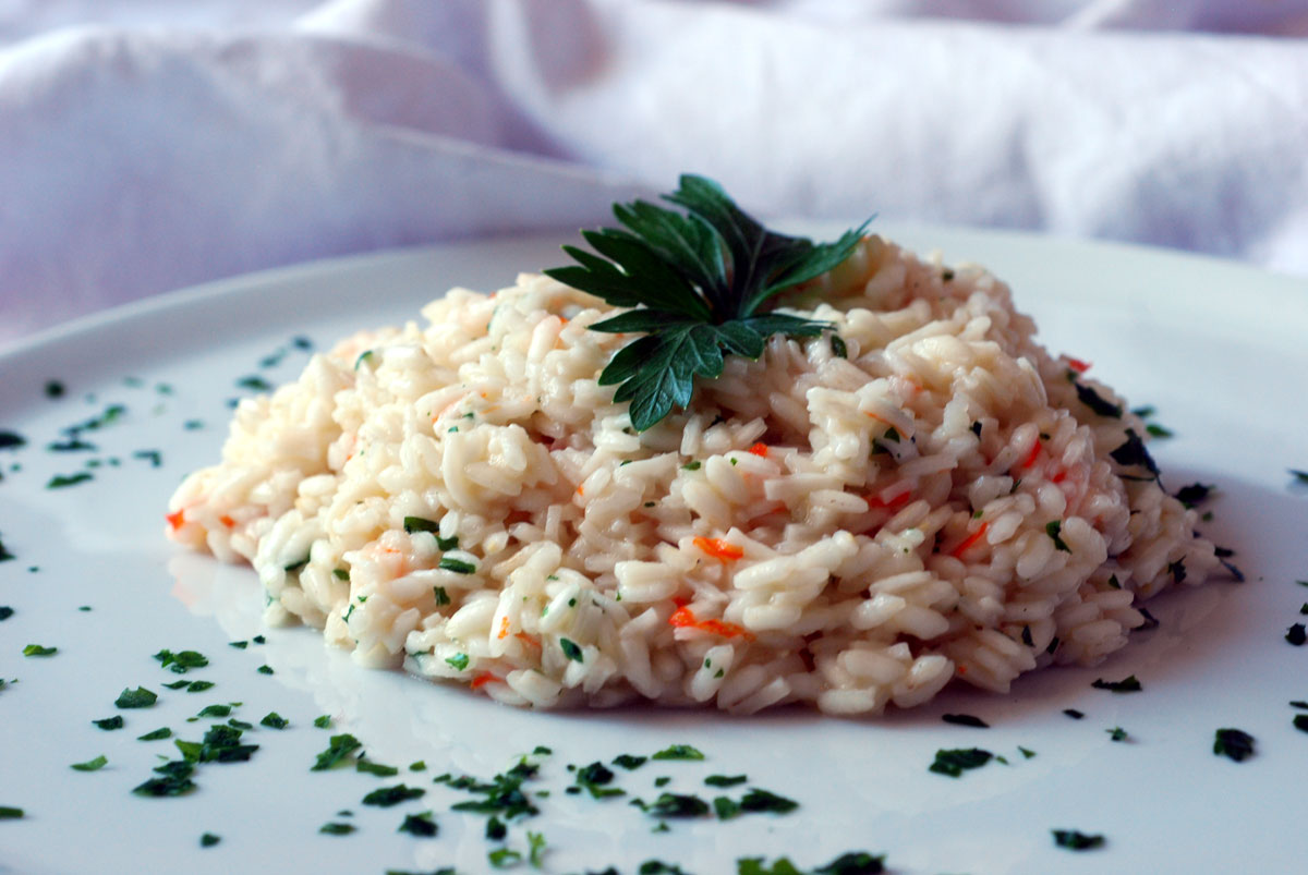 Risotto al surimi, ricetta veloce e saporita