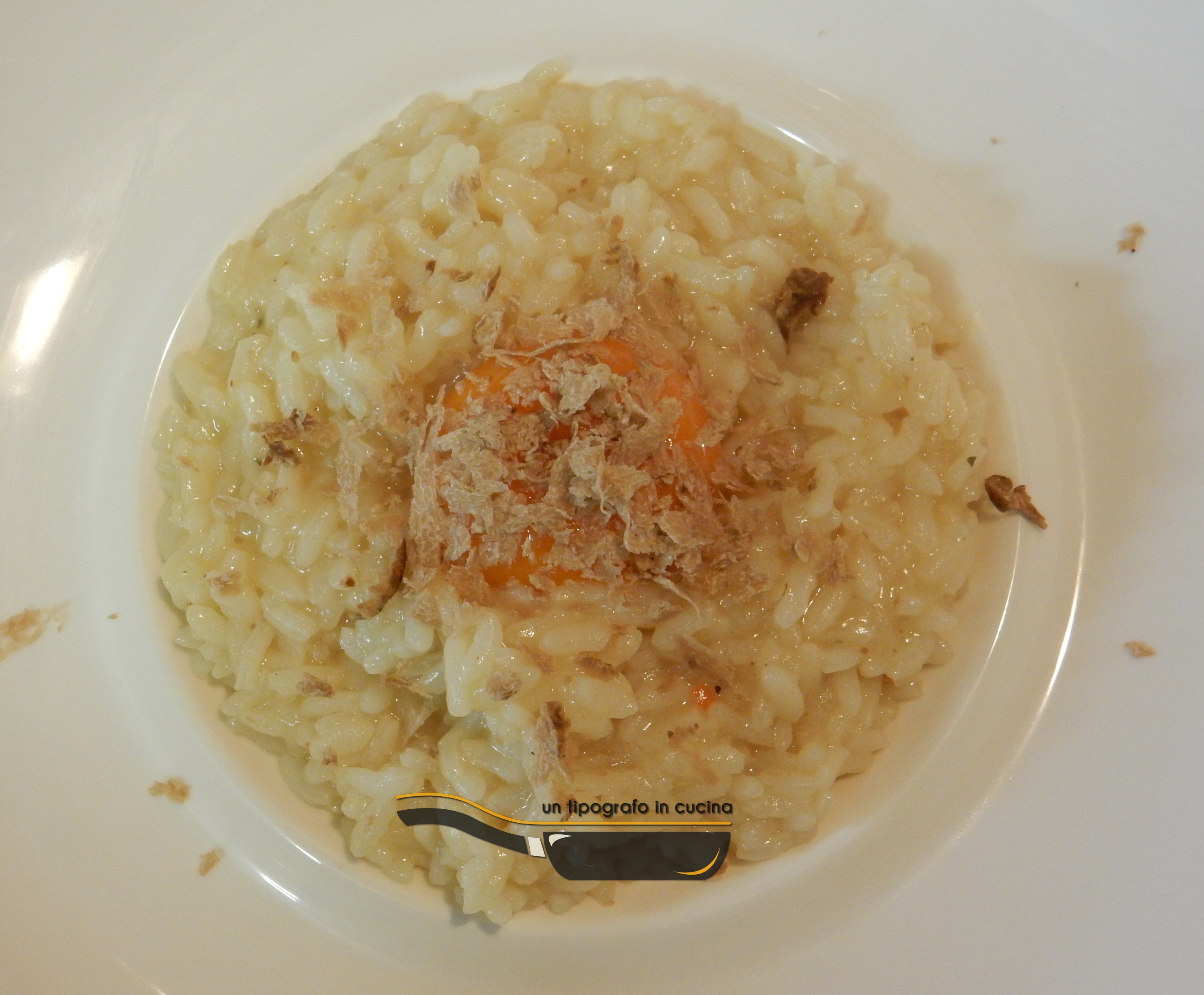 Risotto al tartufo bianco…