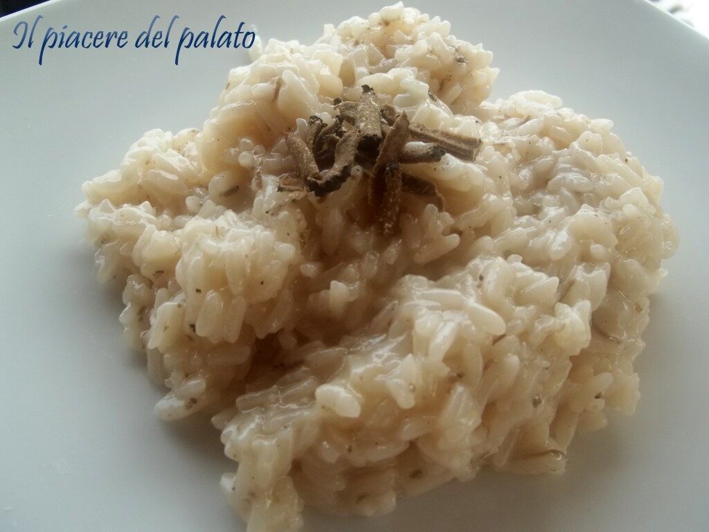 Risotto al tartufo nero
