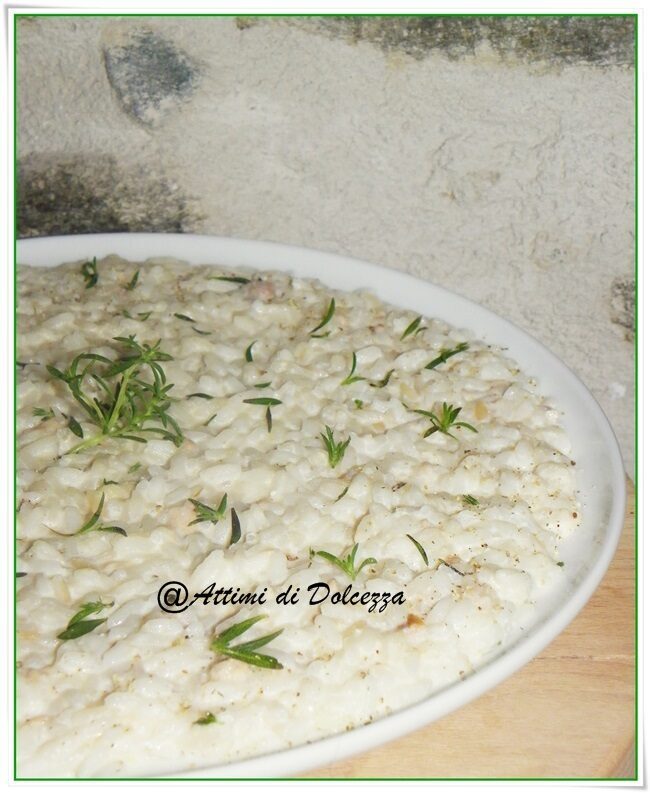 Risotto al tonno e philadelphia