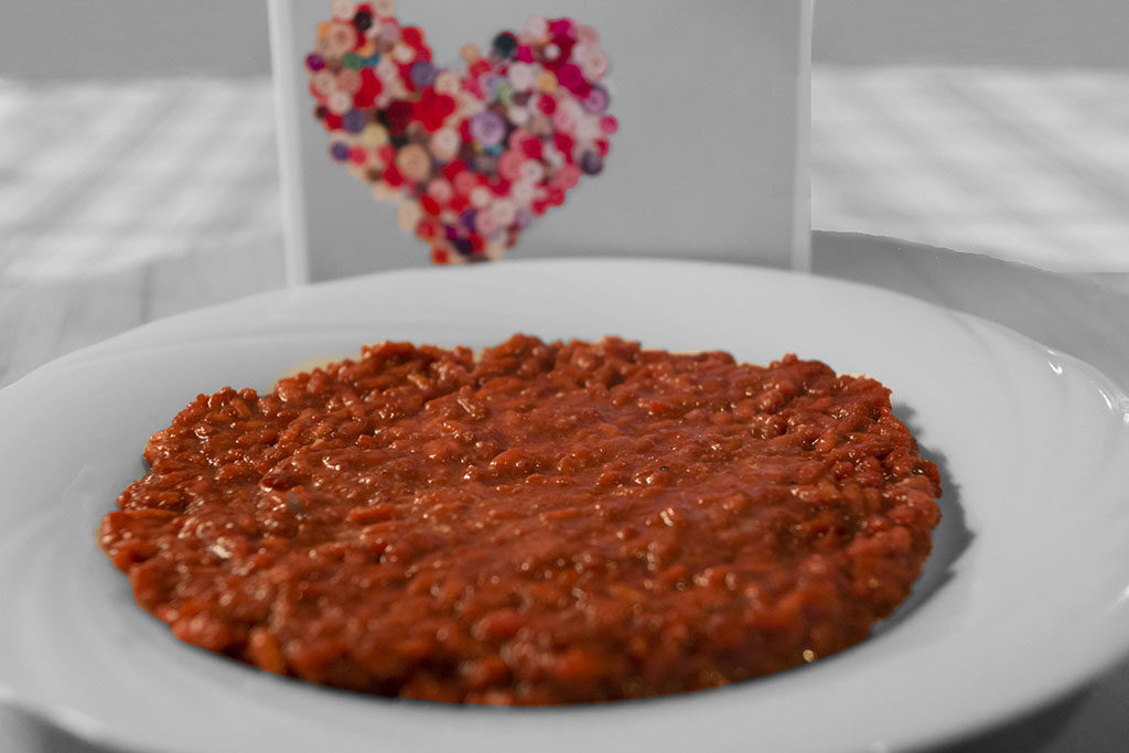 Risotto alla barbabietola