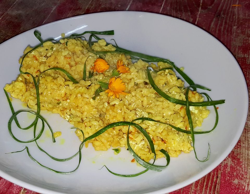 RISOTTO ALLA CALENDULA