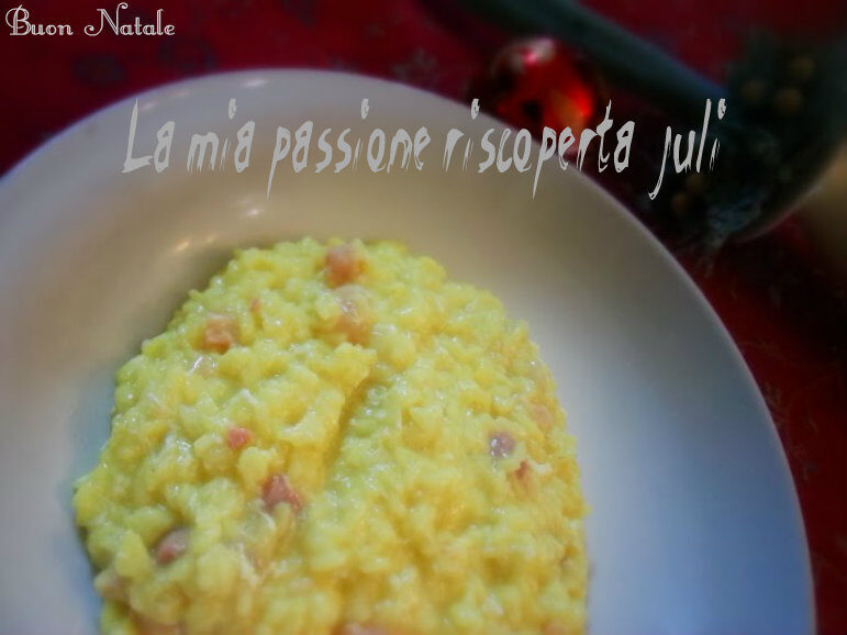 Risotto alla carbonara