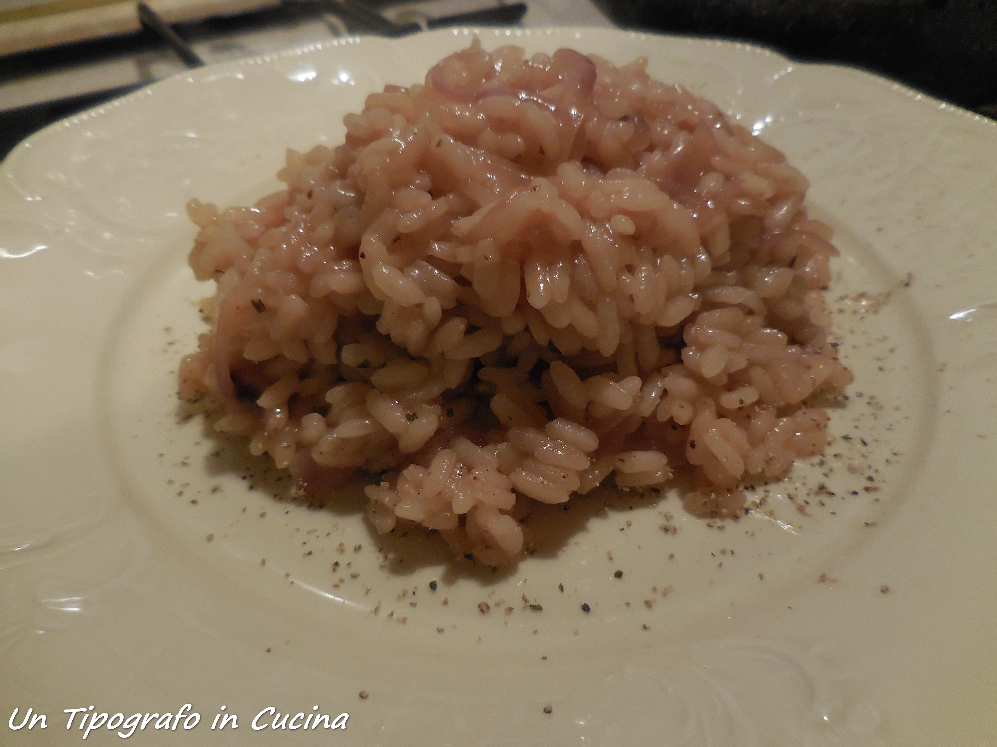 Risotto alla cipolla rossa e dragoncello…