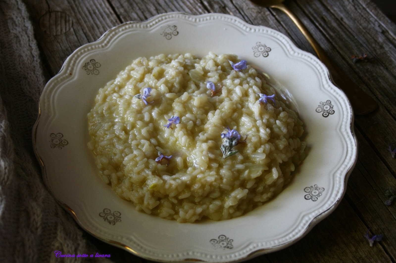 RISOTTO ALLA CREMA DI FINOCCHI E GORGONZOLA