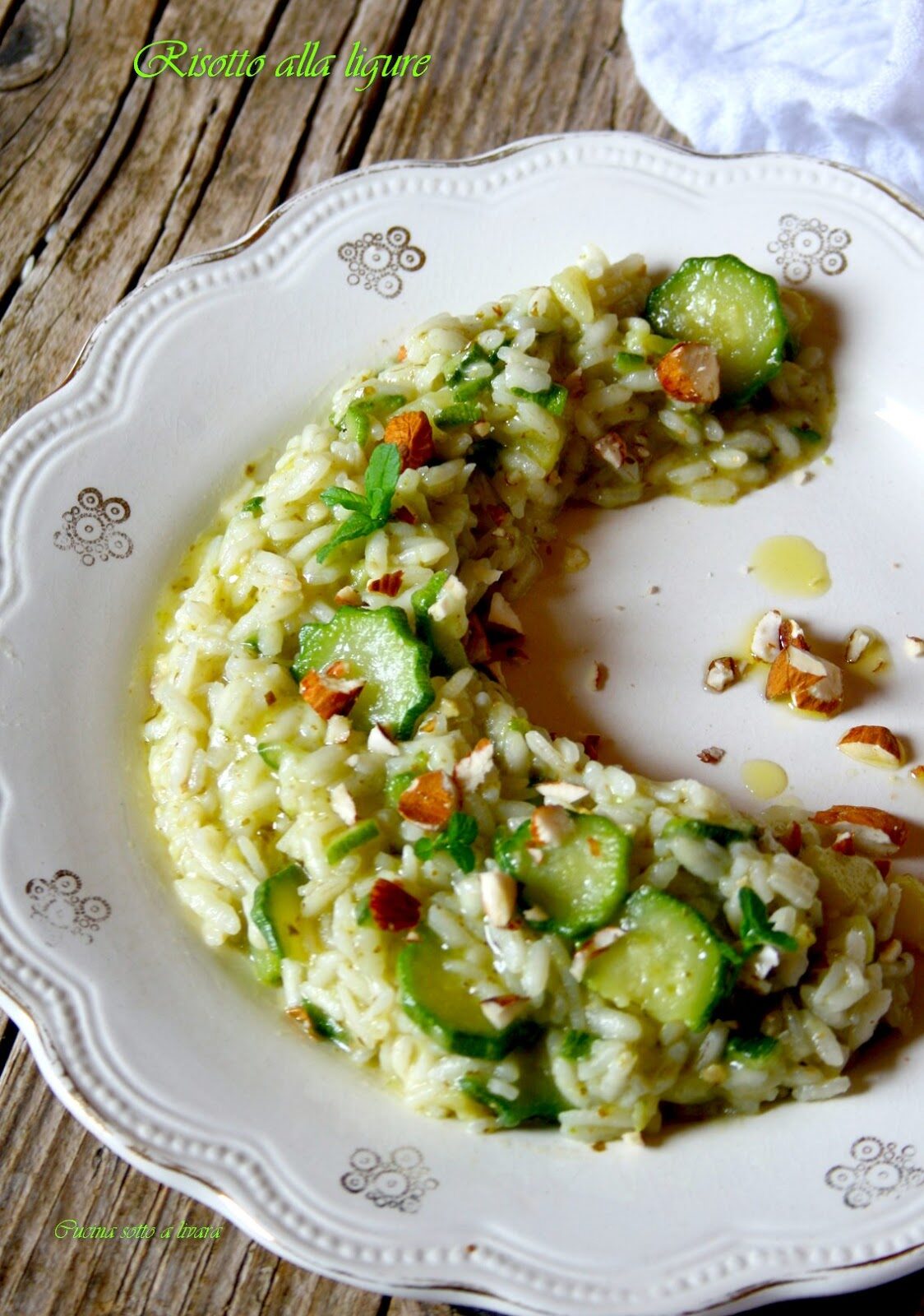 Risotto alla ligure