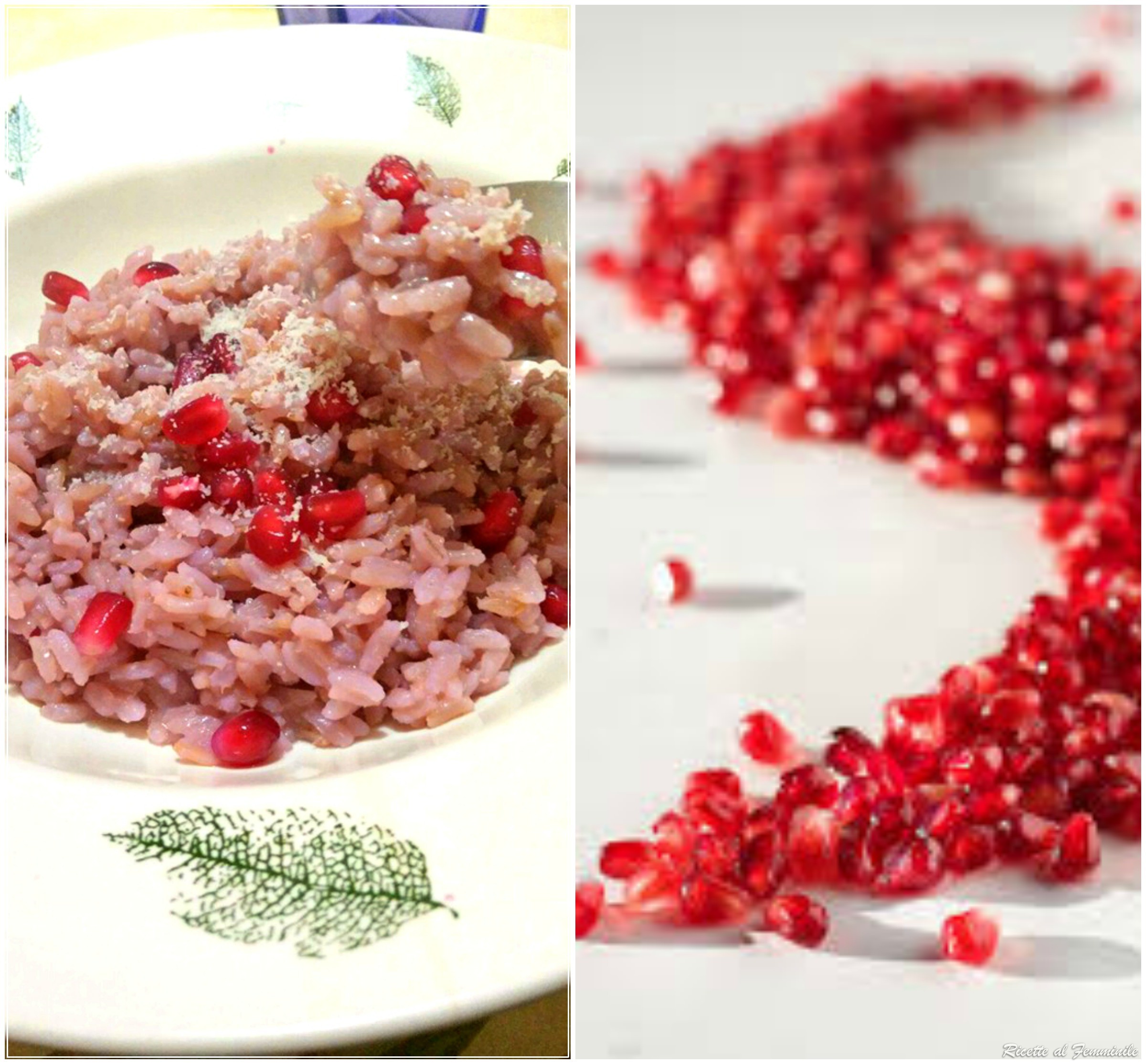 Risotto alla melagrana