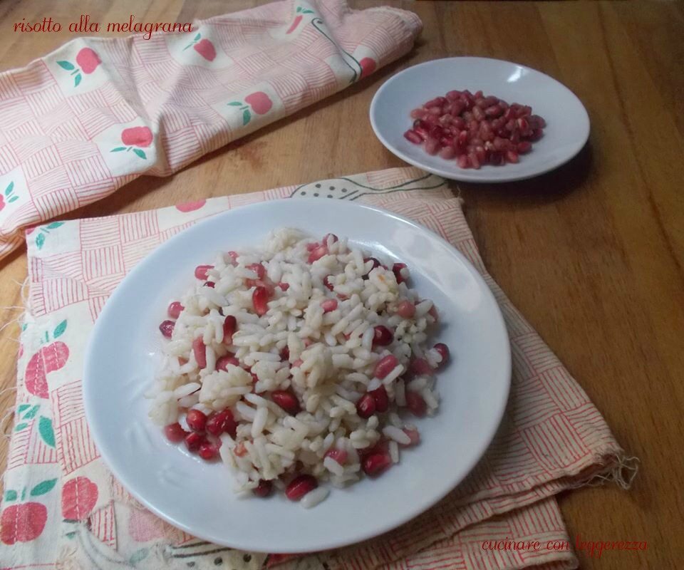Risotto alla melagrana