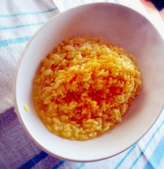 Risotto alla milanese ricetta