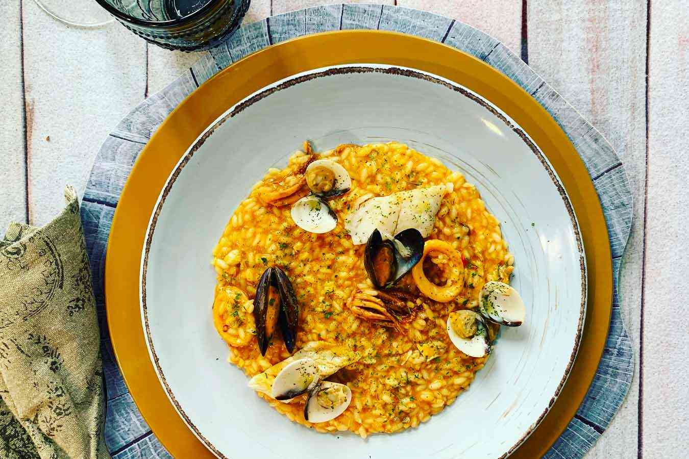 Risotto alla pescatora