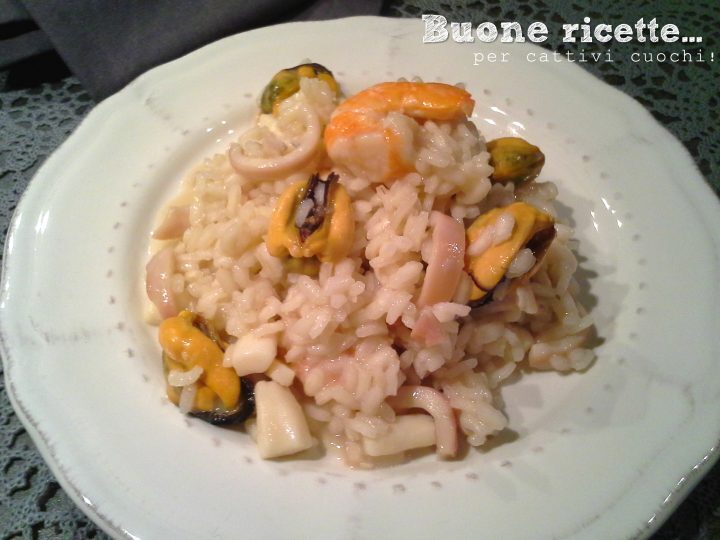 Risotto alla pescatora