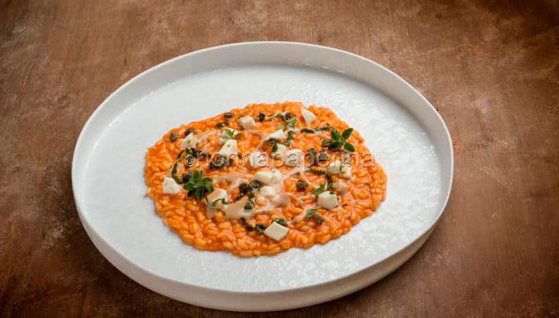 Risotto alla pizza, un’idea sfiziosa