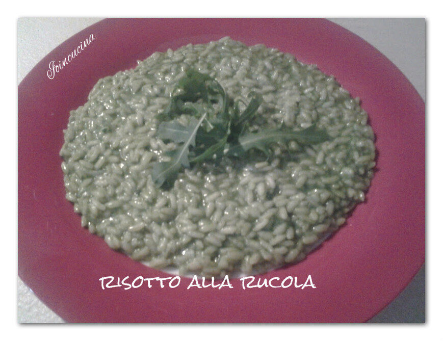 Risotto alla rucola