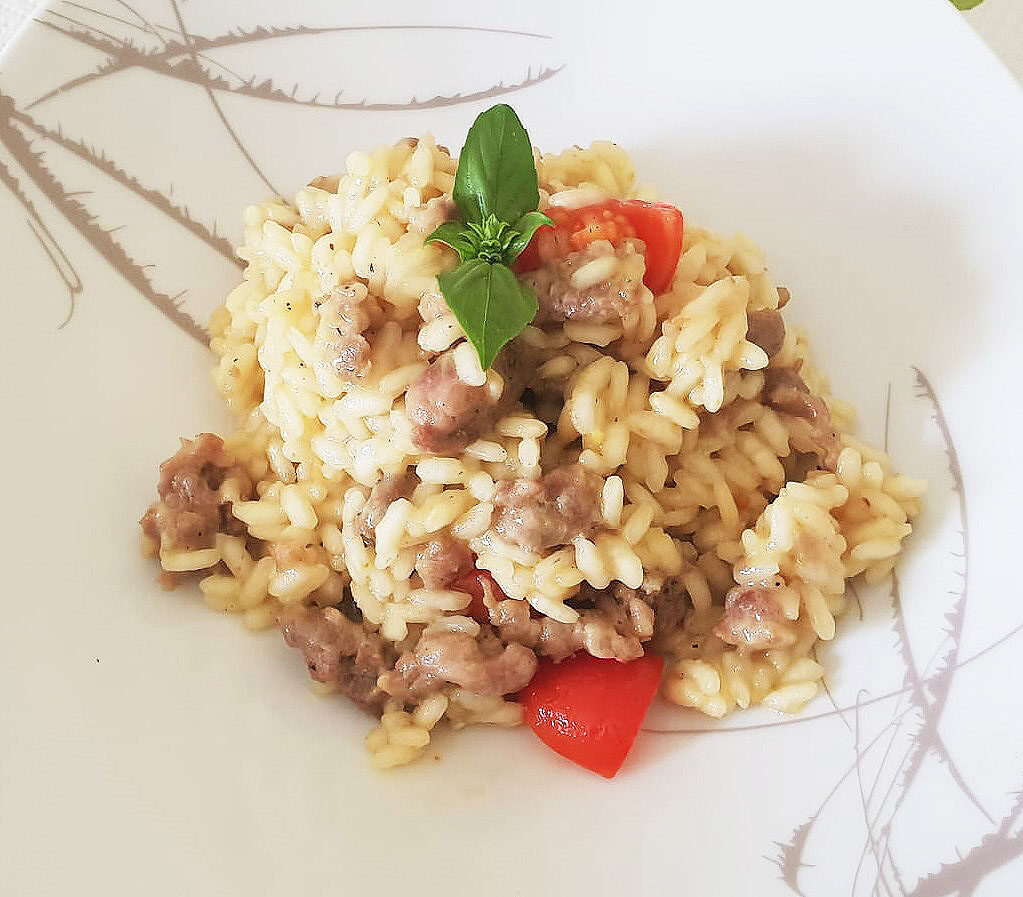 Risotto alla salsiccia