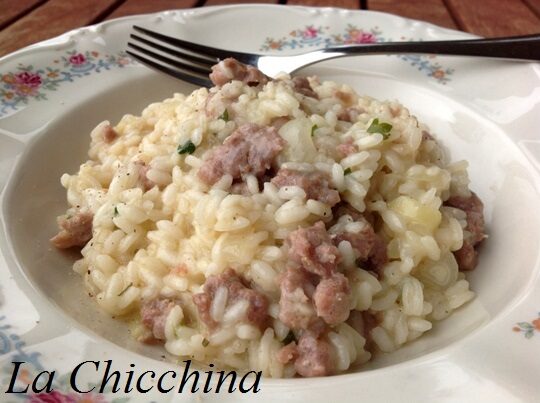 Risotto alla salsiccia