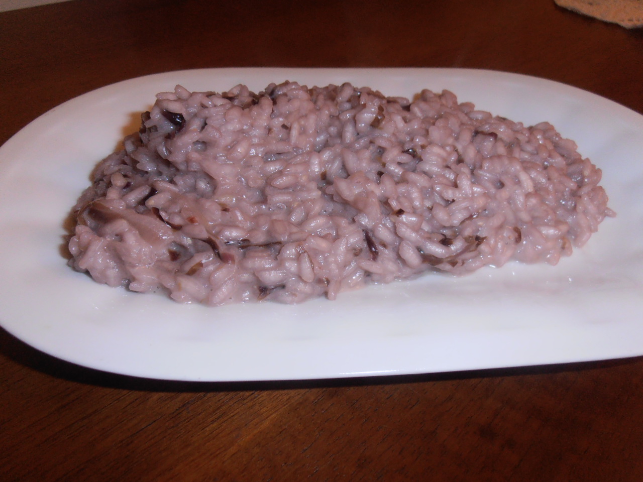 Risotto alla trevisana mantecato allo stracchino