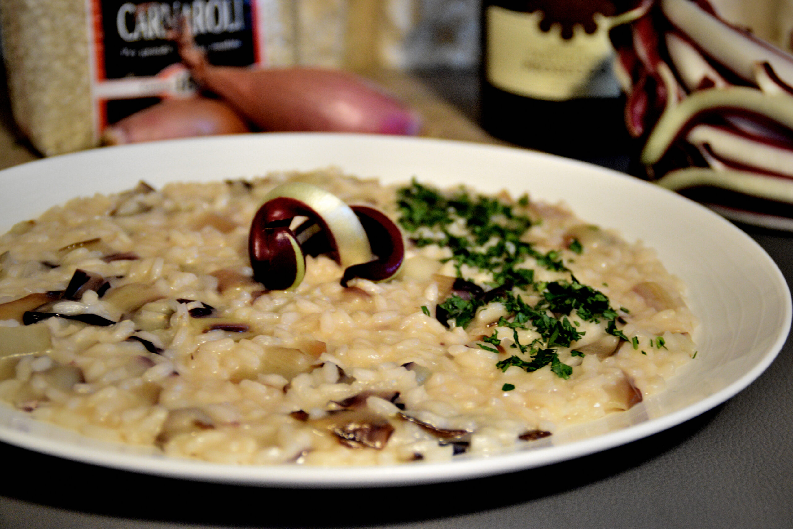 Risotto alla trevisana (trevigiana): ricetta di treviso. fatto così è delizioso