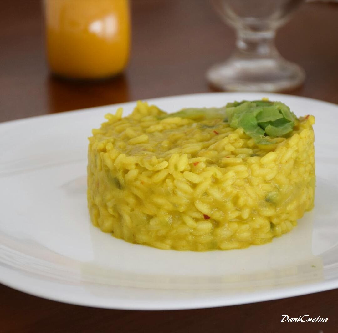 Risotto alla verza e curcuma (vegan e detox)